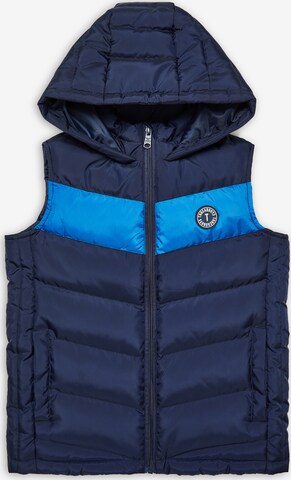 Threadboys Bodywarmer 'Gilet Doota' in Blauw: voorkant