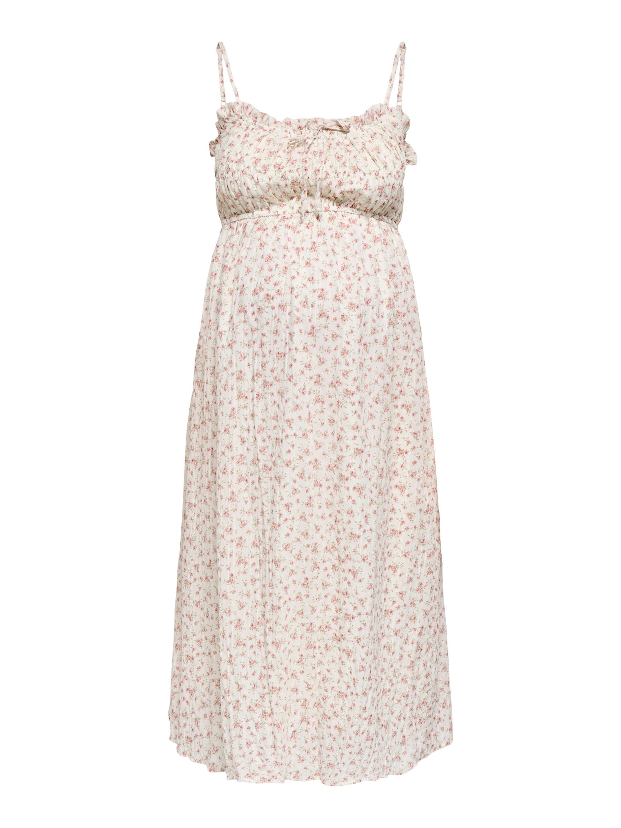 Robe 'OLMMARY' Only Maternity en blanc