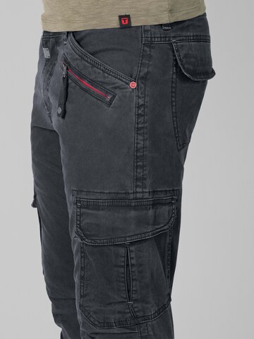 TIMEZONE Skinny Cargo Pants 'Regular BenTZ' in Blue