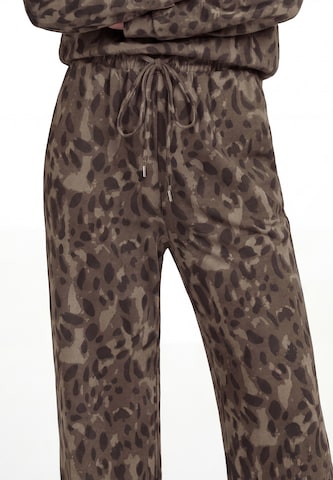faina - Loosefit Pantalón en marrón