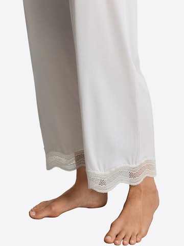 Pyjama ' Cire Nightwear ' Hanro en blanc