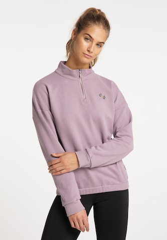 Sweat-shirt TALENCE en violet : devant