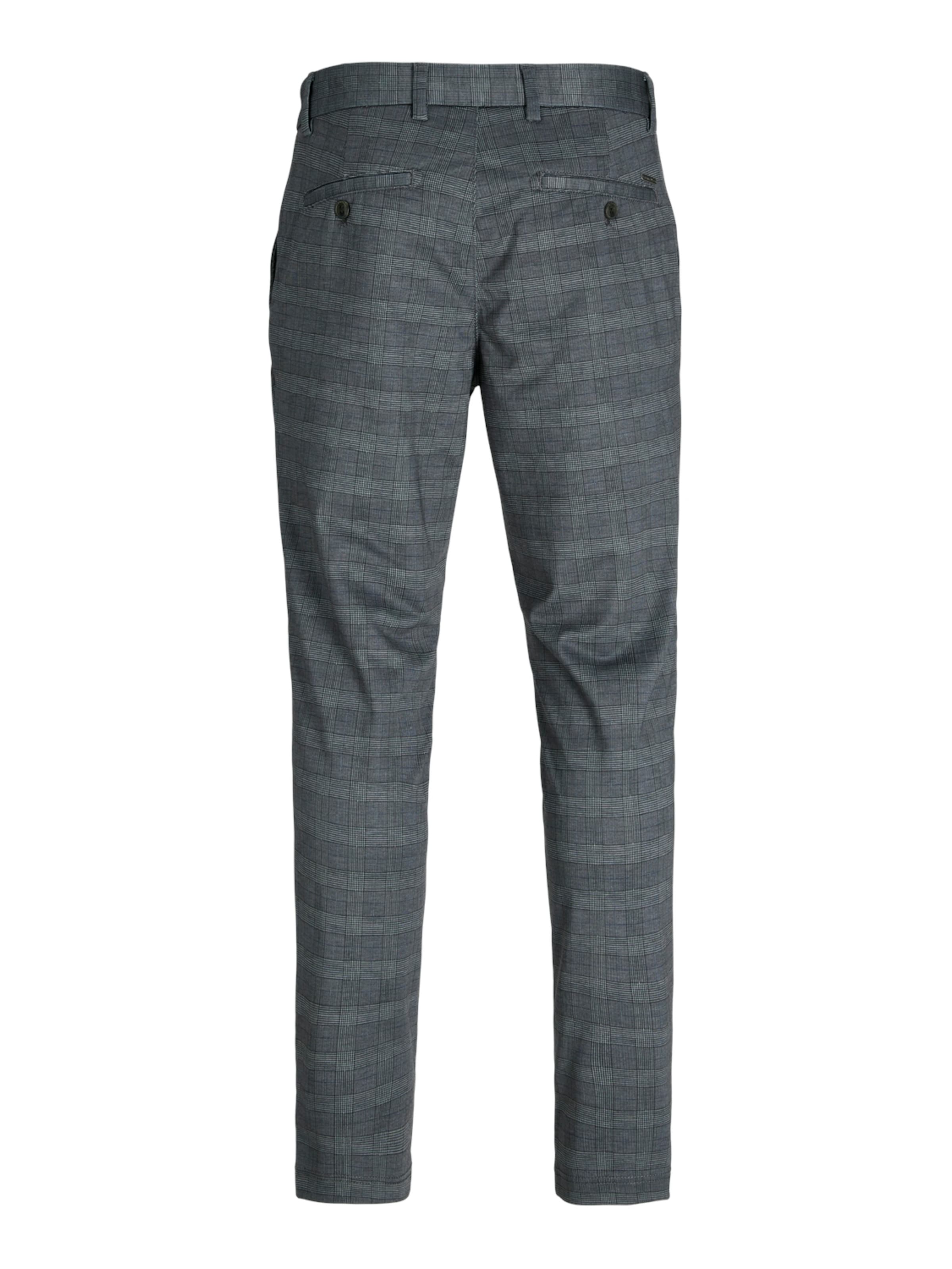 JACK & JONES Slim fit Chino trousers 'Marco' in Grey