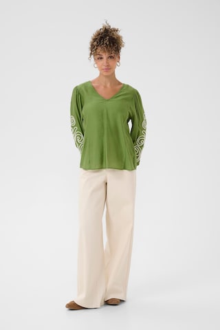 Chemisier 'CRDanielle' Cream en vert