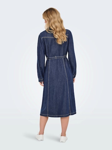 ONLY - Vestido camisero 'ONLJULIE' en azul