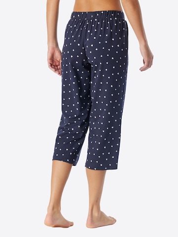Pantalon de pyjama ' Mix Relax ' SCHIESSER en bleu