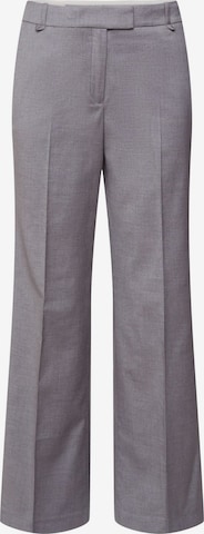 Pantalon à plis ESPRIT en gris : devant