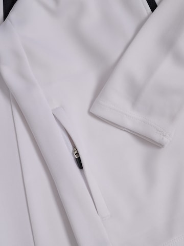 Hummel Sports sweat jacket 'Core 2.0' in White
