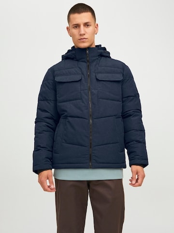 JACK & JONES - Chaqueta de invierno 'BRADY' en azul: frente