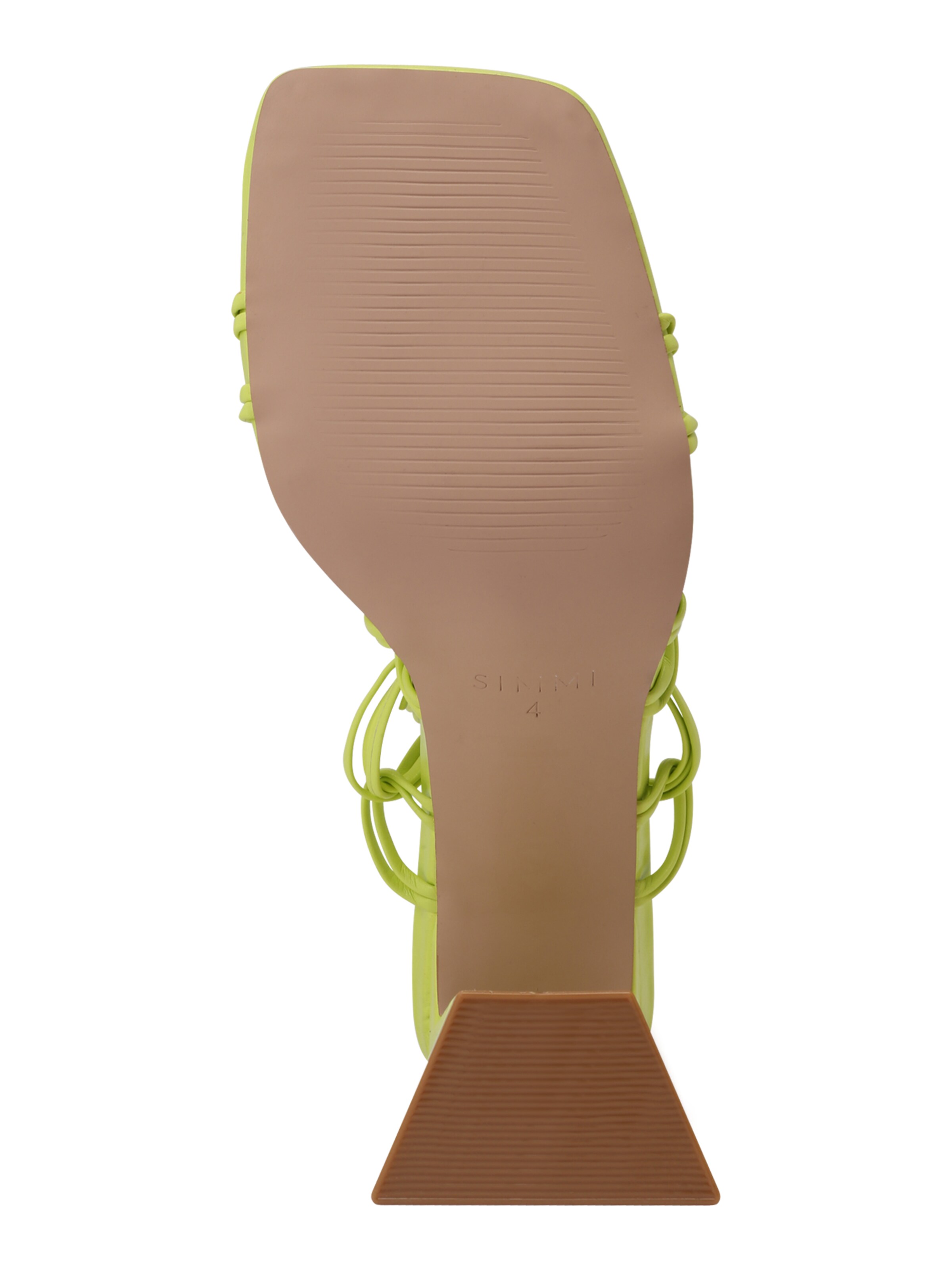 Sandales à lanières 'PARIS' Simmi London en vert