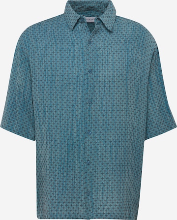 TOPMANRegular Fit Košulja - plava boja: prednji dio