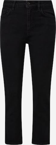 comma casual identity Regular Jeans i svart: framsida