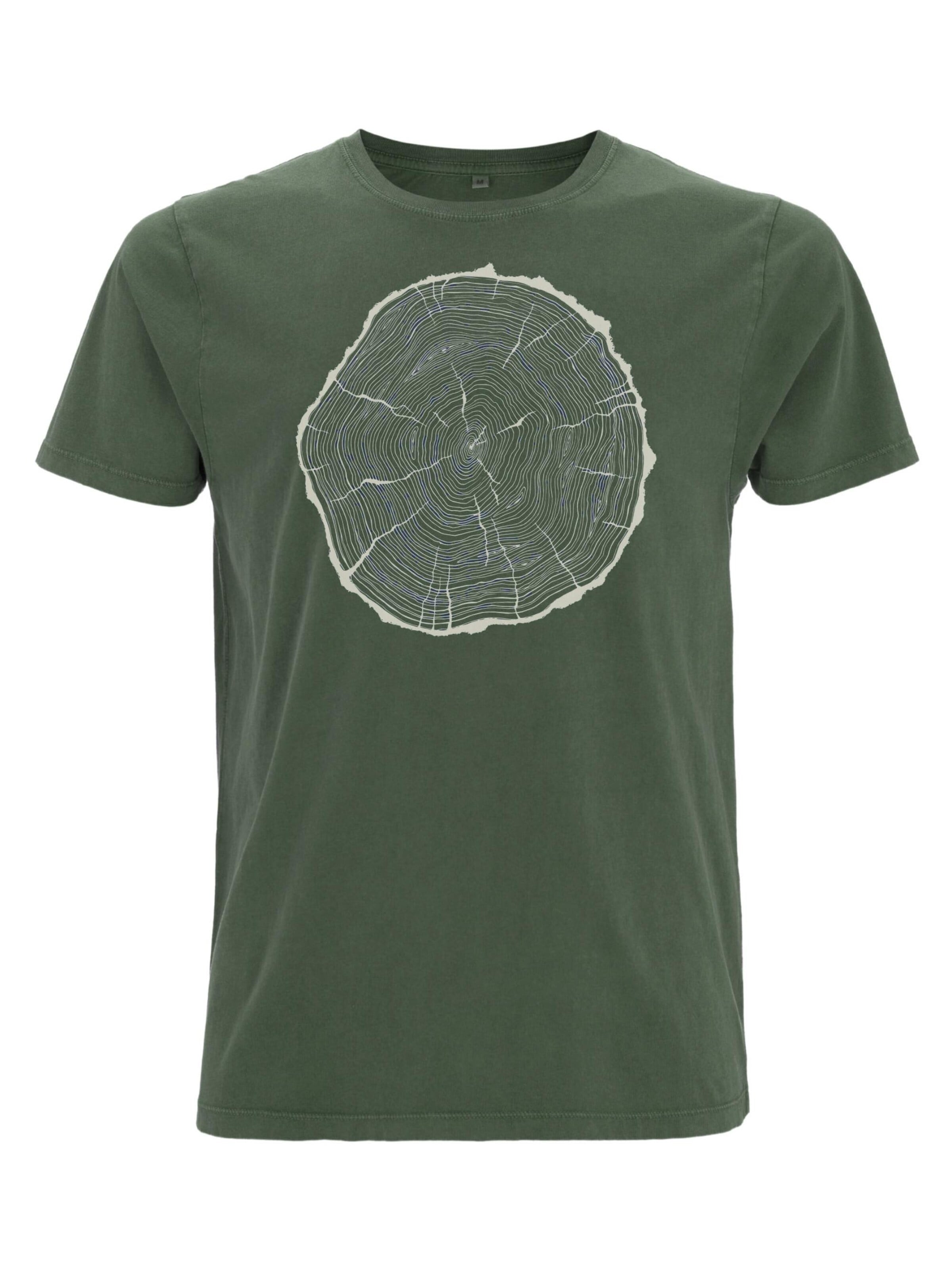 Life-Tree Shirt 'BigSlice'‌‌‌‌‌‌ in Blau: Vorderseite