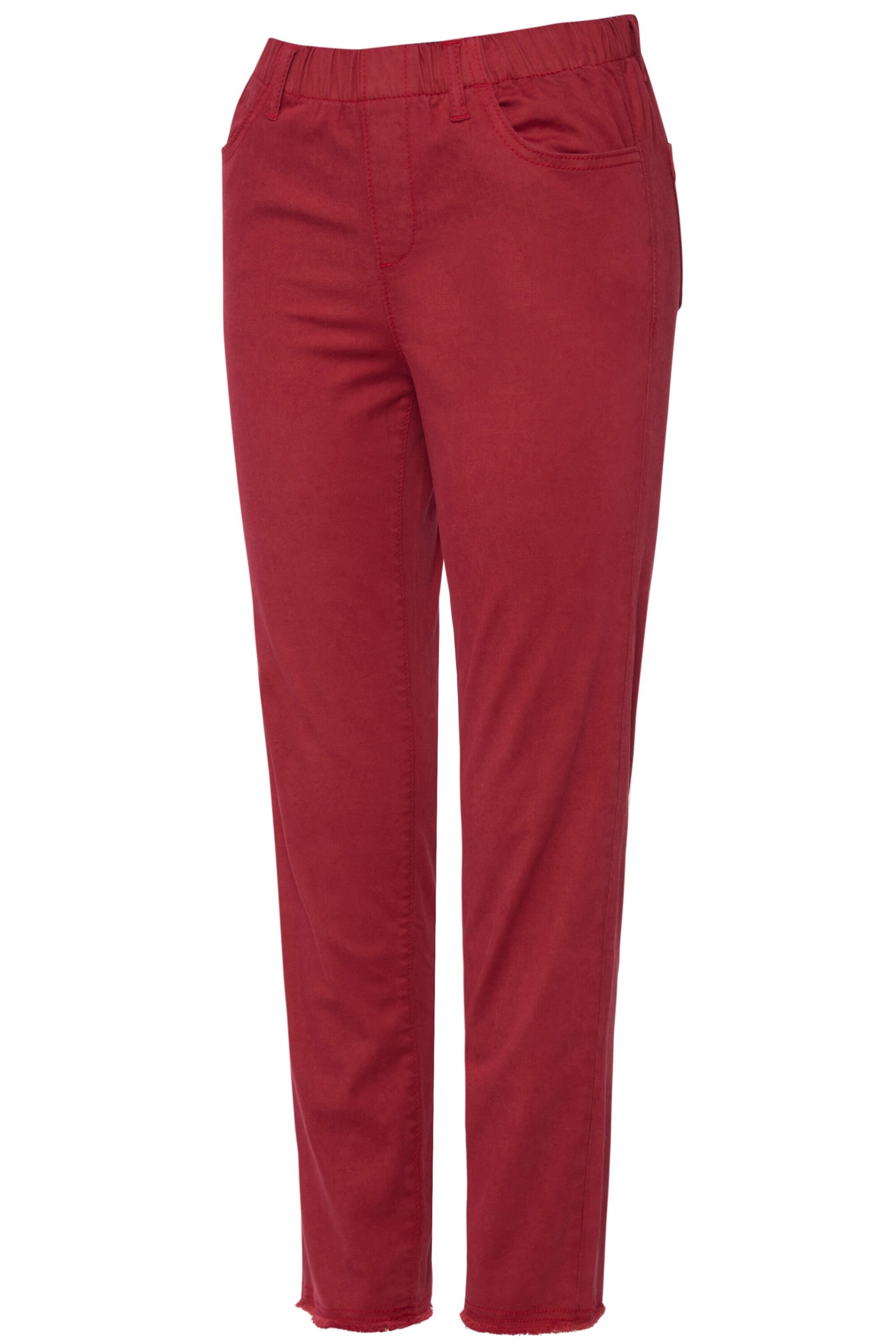 LAURASØN Slimfit Hose in Rot