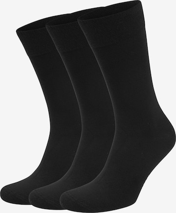 Chaussettes Suitable en noir : devant