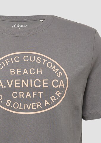s.Oliver T-Shirt in Grau