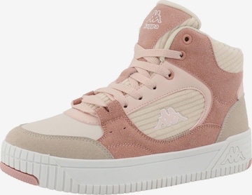 Baskets hautes 'Isamara' KAPPA en rose : devant