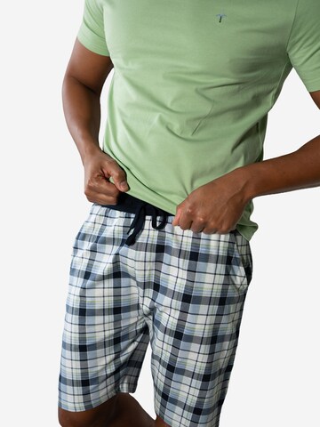 Phil & Co. Berlin Pajama short ' Classics ' in Blue