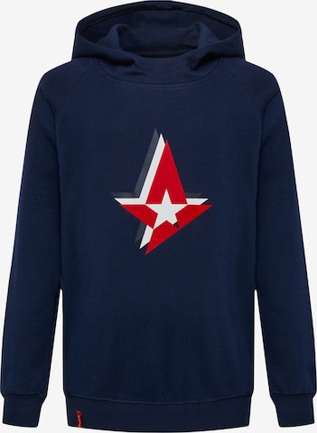 Hummel Athletic Sweatshirt in Blue: front