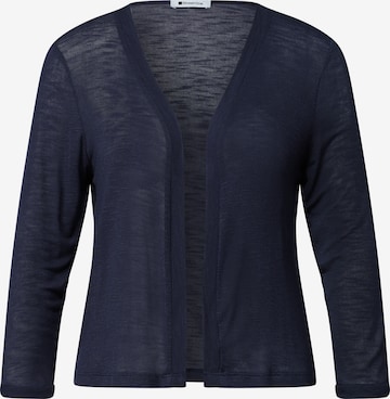 STREET ONE 3/4-Arm Jacke in offener Passform in Blau: Vorderseite