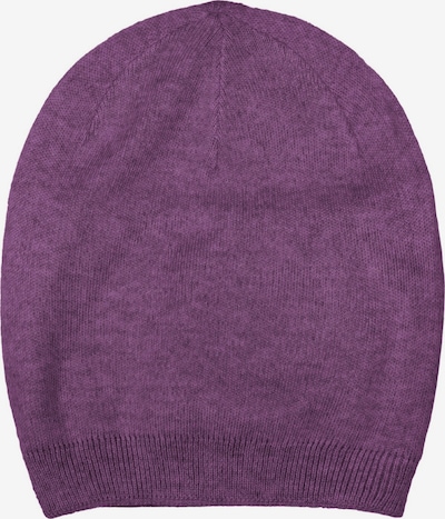 styleBREAKER Beanie 'Zweilagige Feinstrick Beanie Mütze Rippbündchen' in 56-58 in Purple, Item view