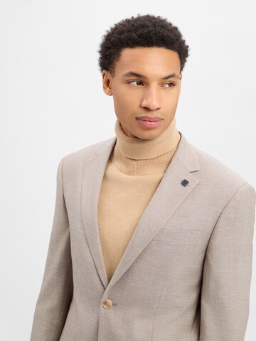 HECHTER PARIS Regular fit Business Blazer in Beige