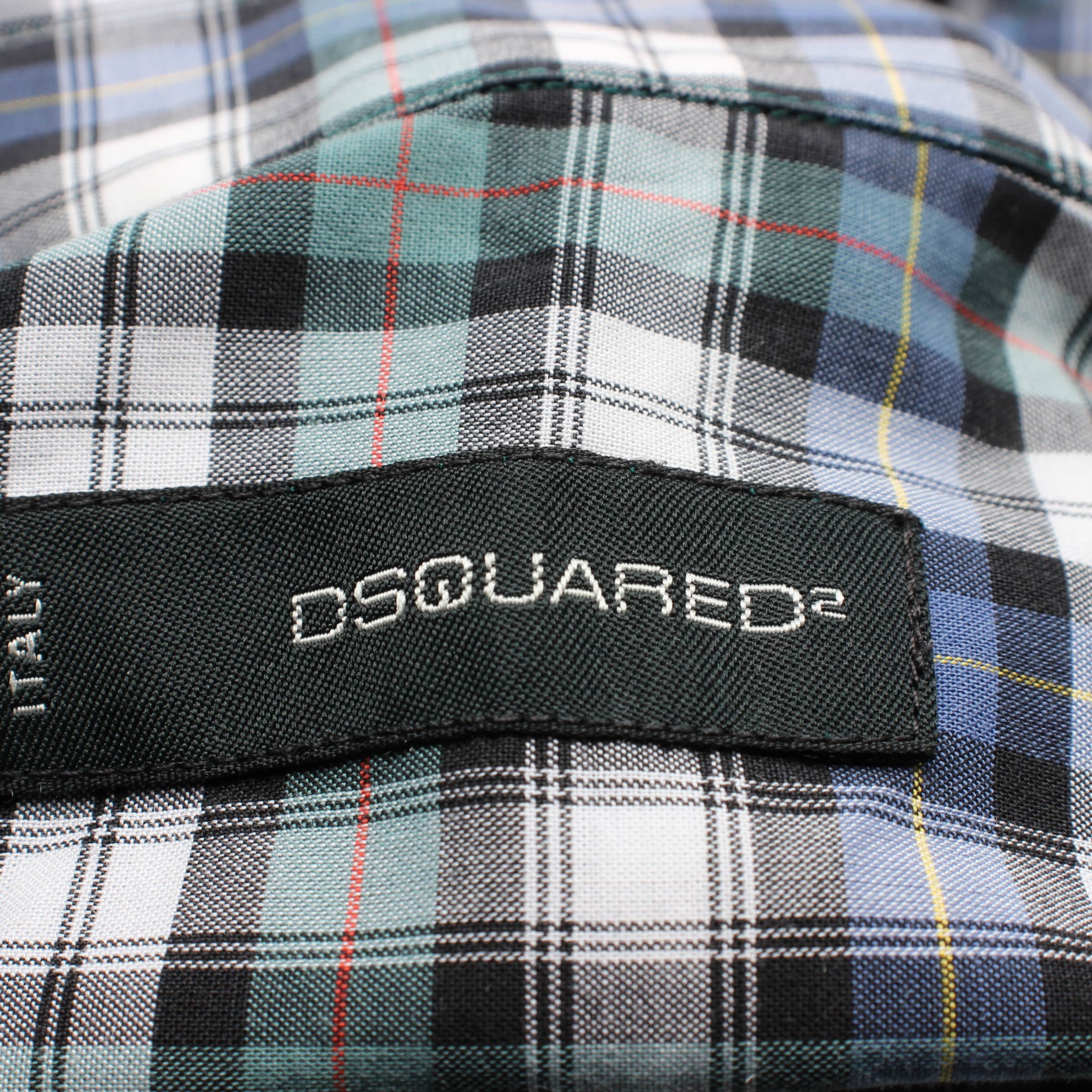 DSQUARED2 Freizeithemd / Shirt / Polohemd langarm S in Mischfarben
