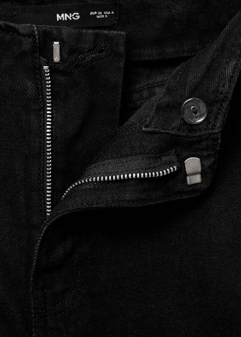 MANGO Wide Leg Jeans in Schwarz