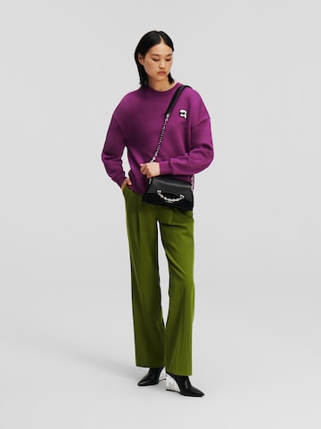 Karl Lagerfeld Sweatshirt i lila