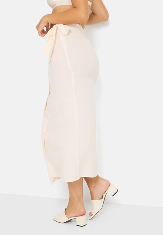 LSCN by LASCANA - Falda en beige