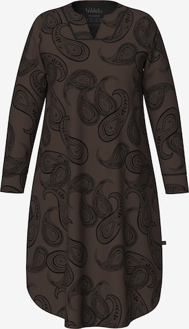 Ulla Popken Nightgown in Brown: front