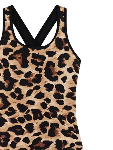 PROTEST Sportbademode 'PRTAdinda JR'‌‌ in Braun