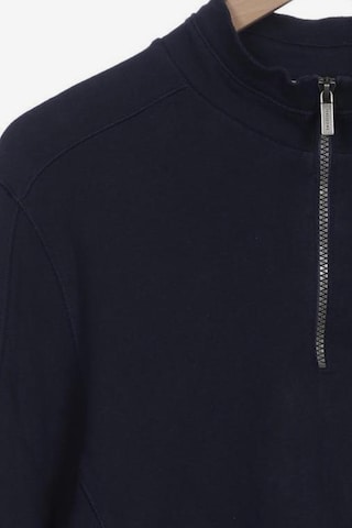 HECHTER PARIS Sweatshirt & Zip-Up Hoodie in L in Blue