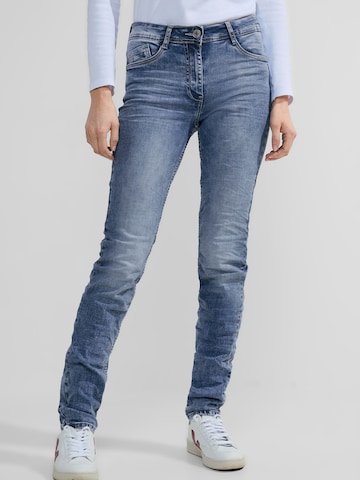 CECIL Loosefit Jeans 'Toronto' in Blau: predná strana
