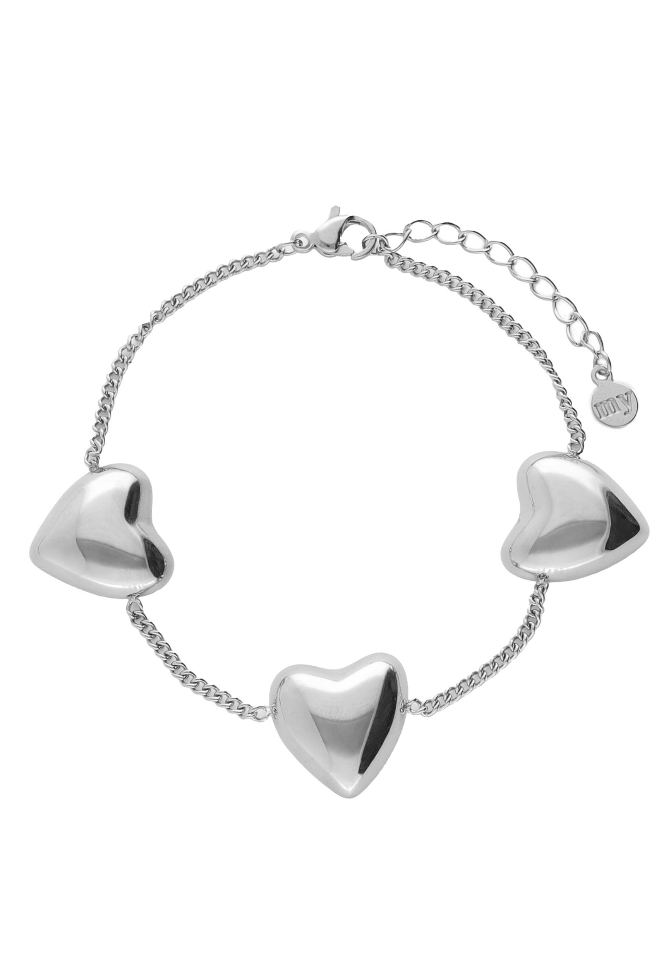 Bracelet My Jewellery en gris : devant