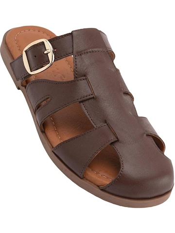 Limoya Mules 'Marii' in Brown: front