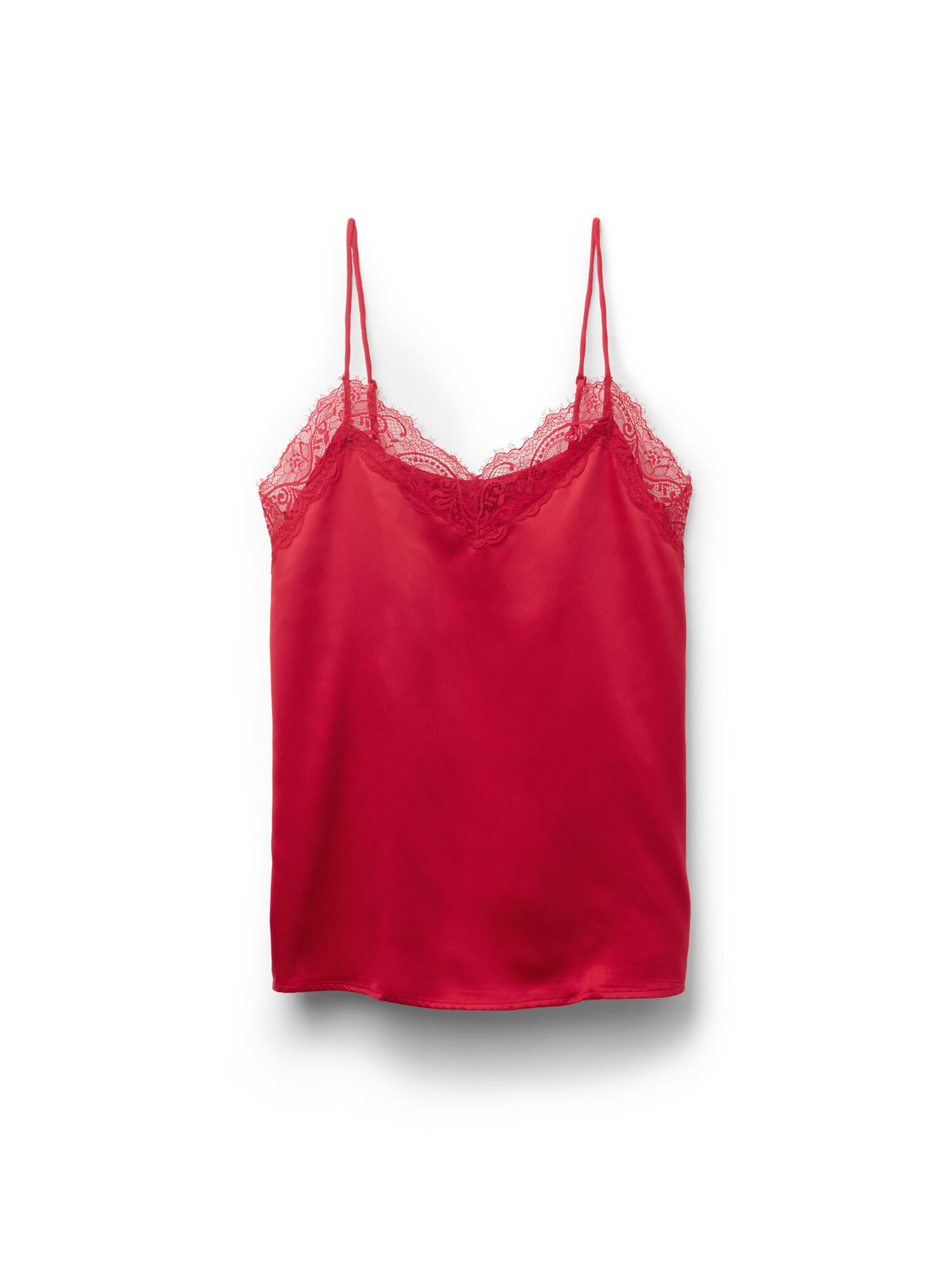 Tezenis Pajama Shirt in Red: front