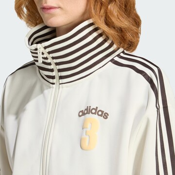 ADIDAS ORIGINALS - Sudadera con cremallera en blanco