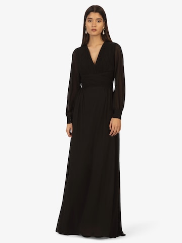 Robe de soirée Kraimod en noir : devant