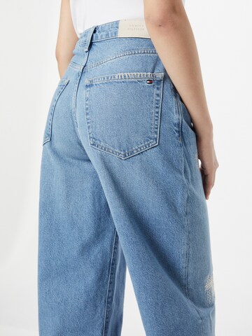 TOMMY HILFIGER Wide Leg Jeans in Blau