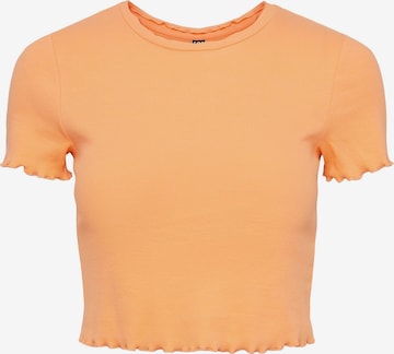 PIECES Tričko – oranžová: přední strana
