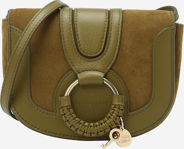 Borsa a tracolla di See by Chloé in verde: frontale