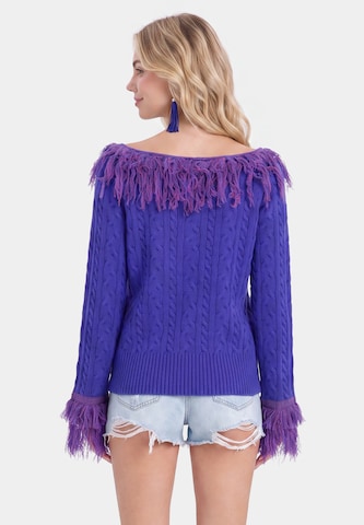 IZIA - Jersey en azul
