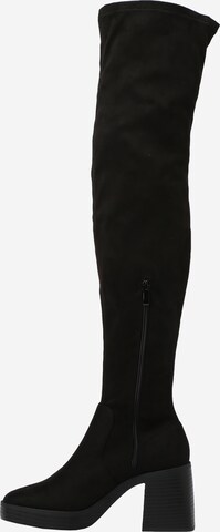 Raid Over the Knee Boots 'JOYEN' in Black