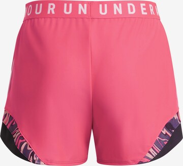 UNDER ARMOUR Обычный Спортивные штаны 'Play Up 3.0' в Ярко-розовый