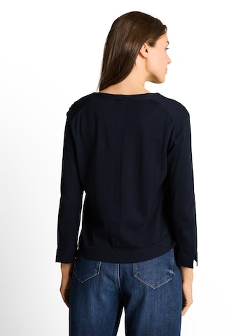 TOM TAILOR Вязаная кофта в Синий