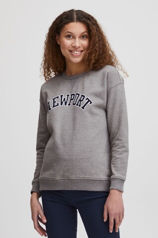 Oxmo - Sudadera 'Coleen' en gris: frente