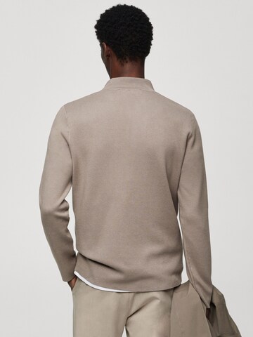 MANGO MAN Pullover in Grau