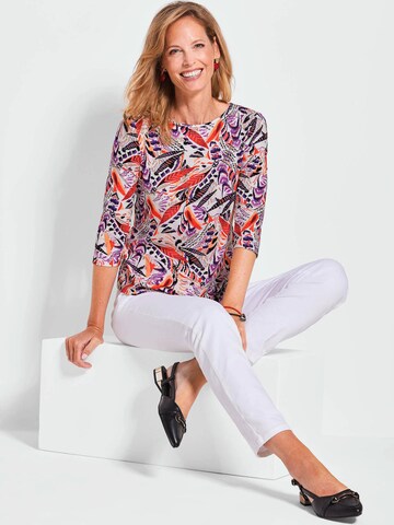 Goldner Shirt in Gemengde kleuren