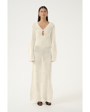 Robes en maille 'Upala' KAREN BY SIMONSEN en beige : devant